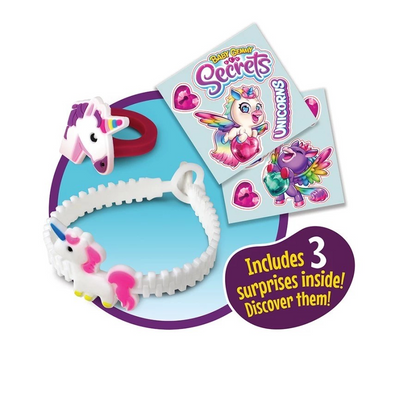 Crackin Eggs Baby Gemmy Secrets Unicorns - Mainan Telur Boneka Original