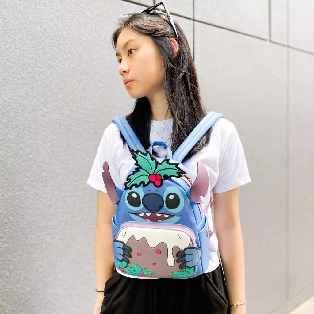 Mesuca Stitch Backpack - Tas Ransel Disney Anak Premium