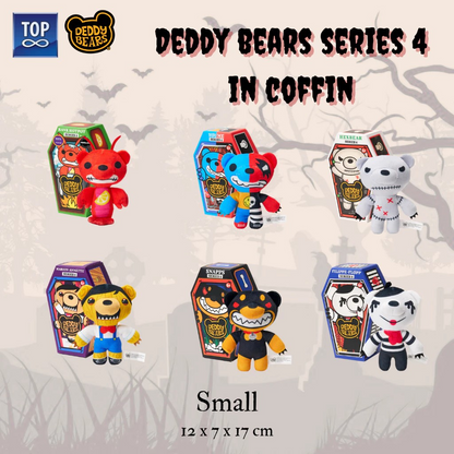 Deddy Bears In Coffin Collectible Plush w/ Roblox Digital Item - Koleksi Boneka Beruang dalam Peti