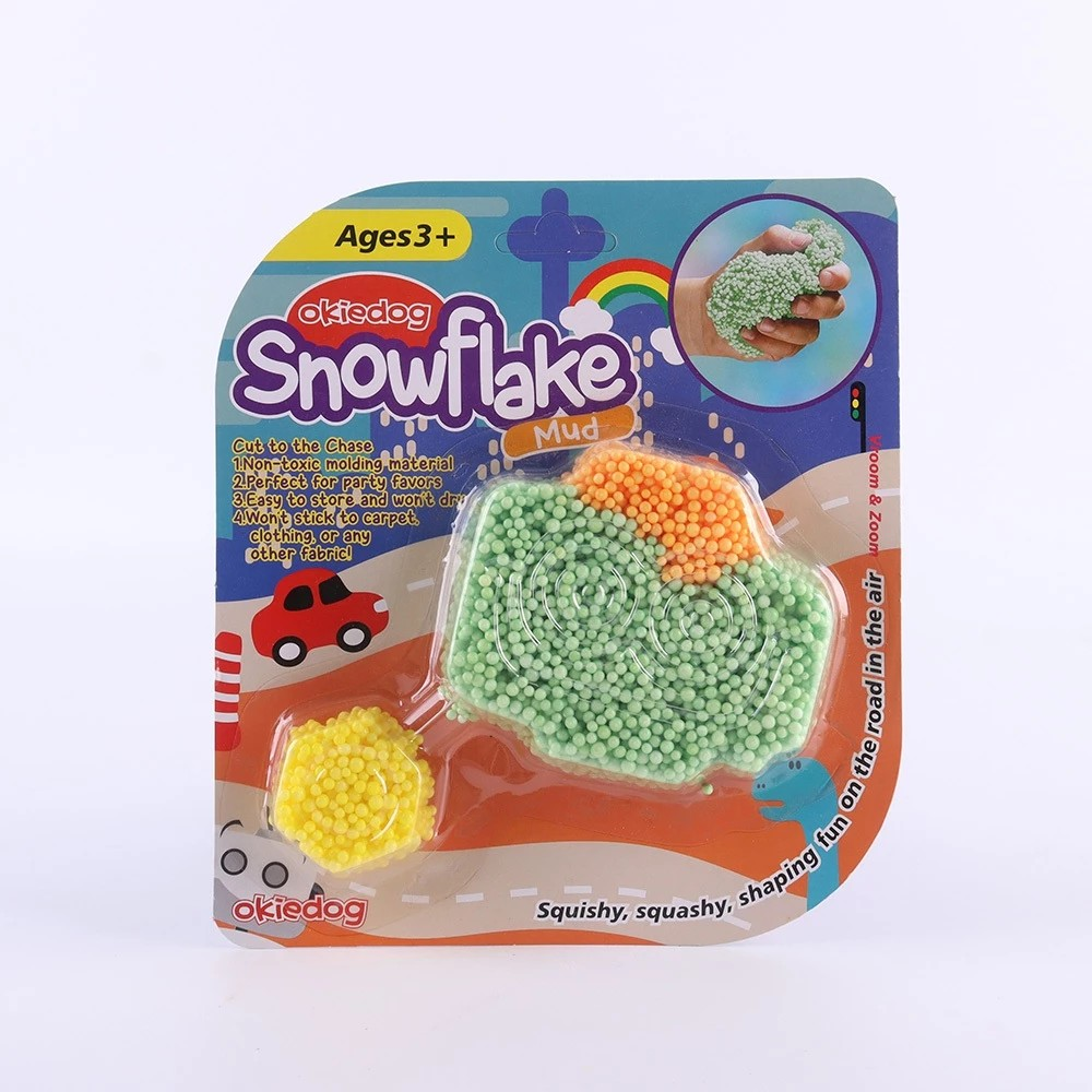 Okiedog Snowflake Mud with Eye - Slime Mainan Edukasi & Sensorik Anak