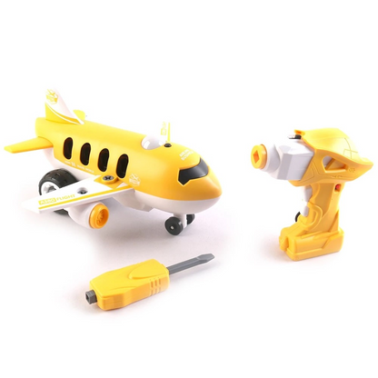Okiedog DIY RC Plane Light - Mainan Remote Control Pesawat Anak