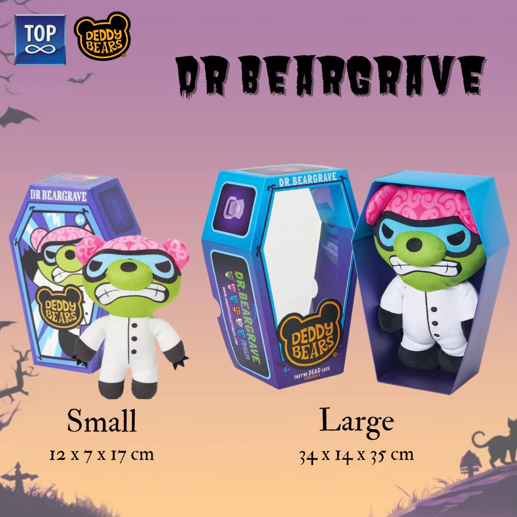 Deddy Bears In Coffin Collectible Plush w/ Roblox Digital Item - Koleksi Boneka Beruang dalam Peti