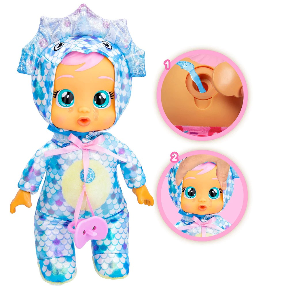Cry Babies Tiny Cuddles Dinos - Mainan Boneka Bayi Menangis
