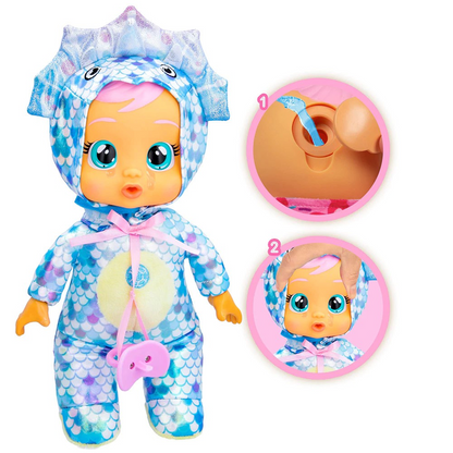Cry Babies Tiny Cuddles Dinos - Mainan Boneka Bayi Menangis