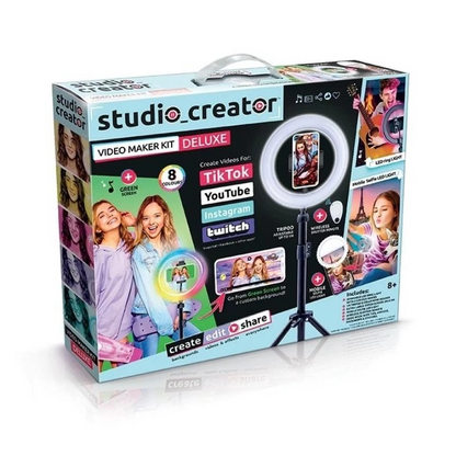 Canal Toys Studio Creator Video Maker Deluxe - Ring Light Tripod Lampu Vloger