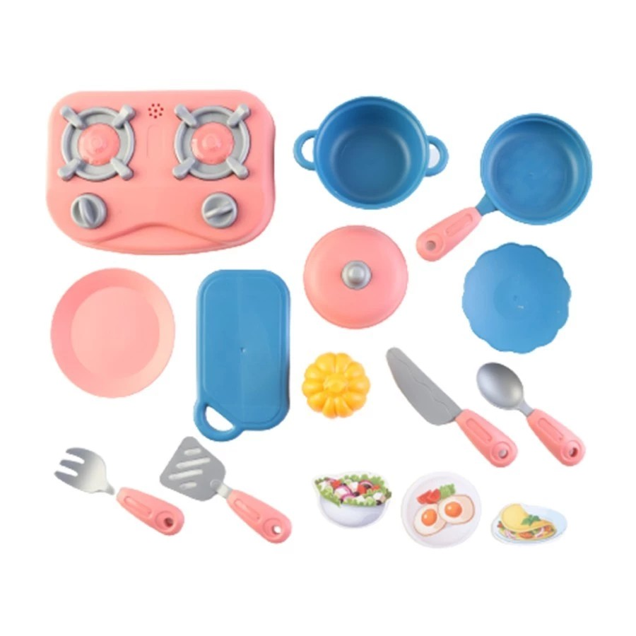 Okiedog Home Cooking Edition - Set Mainan Memasak Anak