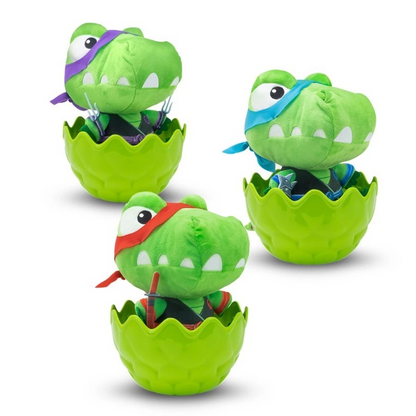 Crackin Eggs Dino T-Rex Ninja Asst 3 - Mainan Telur Boneka Karakter Dinosaurus