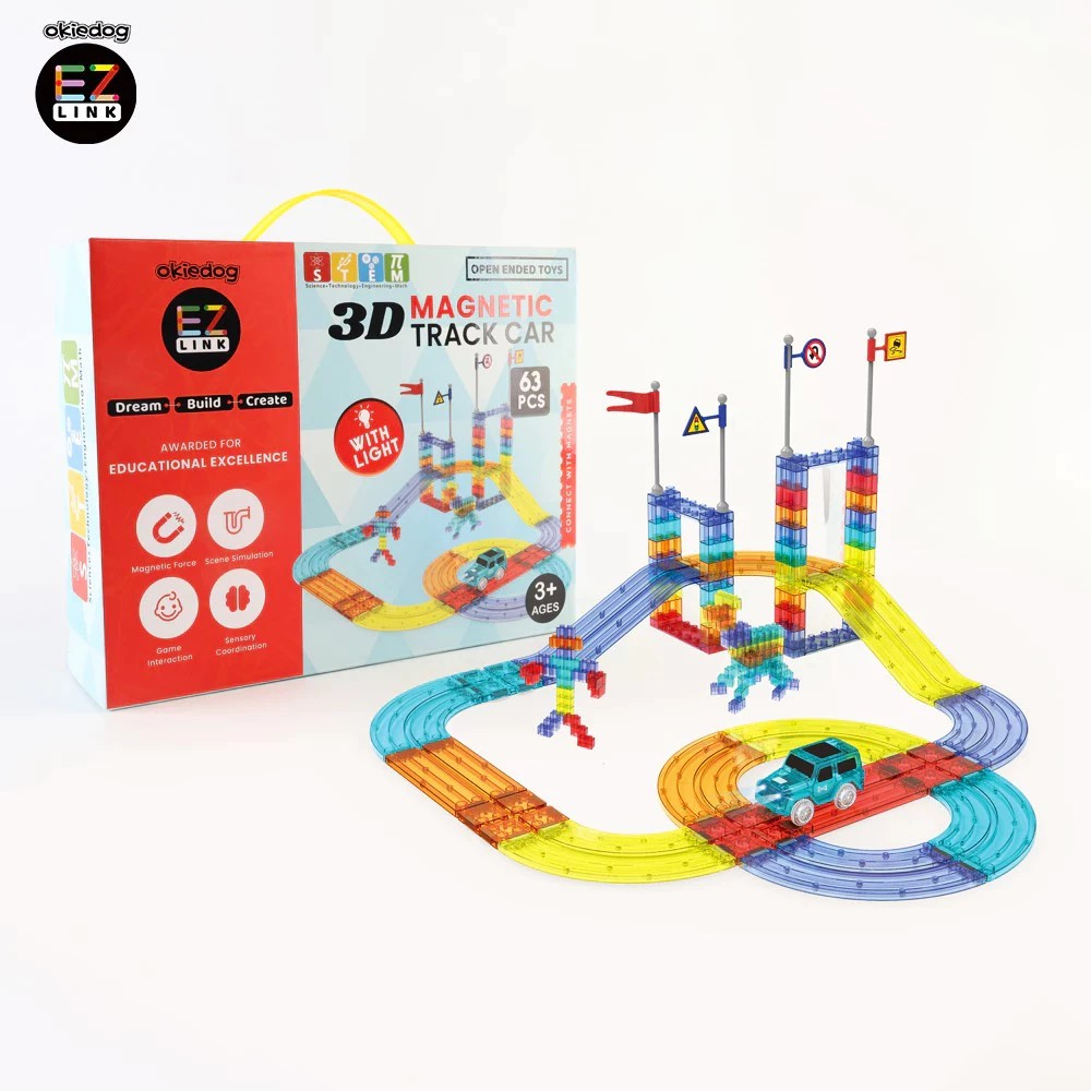 Okiedog Ezlink Magnetic Track Car