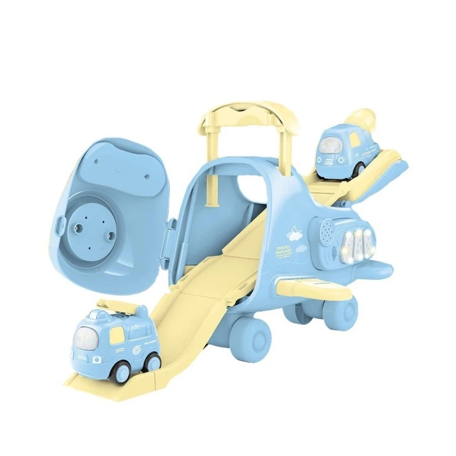 Okiedog Airplane Track World - Mainan Pesawat Anak