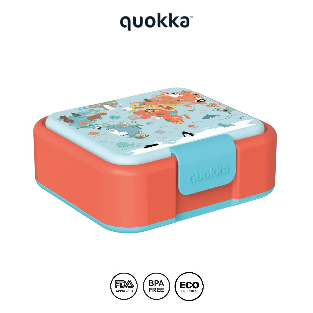 Quokka Kids Sandwich Box Twist - Tempat Makan Anak / Tempat Bekal Makan Anak