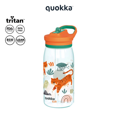 Quokka Kids Ecozen Sipper Bottle Glow 580ml - Botol Minum Anak / Tempat Minum Anak Anti Tumpah BPA FREE
