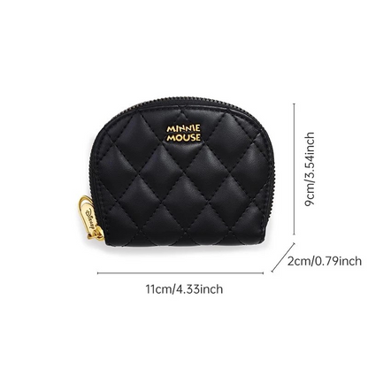 Mesuca Minnie Quilted Coin Purse - Dompet Koin Disney Premium