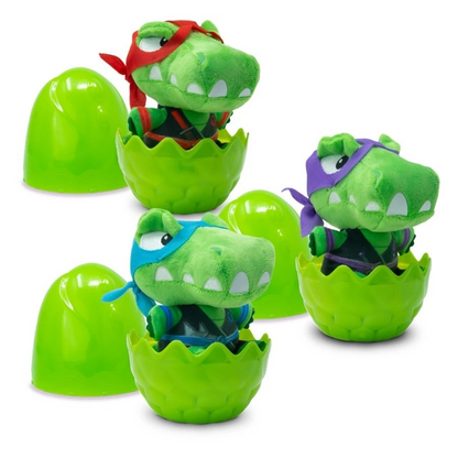 Crackin Eggs Mini Dino T-Rex Ninja 3 Asst - Mainan Telur Boneka Karakter Dinosaurus