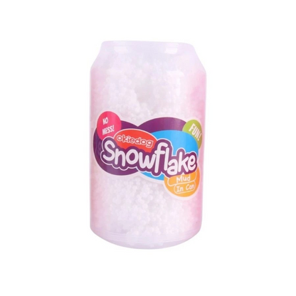 Okiedog Snowflake Mud In Can - Mainan Sensorik Slime Squisy Anak-anak