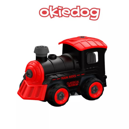 Okiedog DIY RC Train - Mainan Edukasi Anak Bongkar Pasang