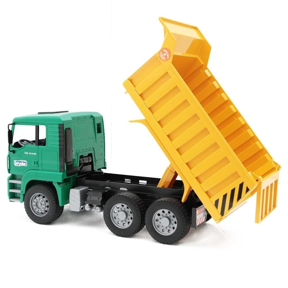 Bruder 2765 MAN TGA Tip Up - Mainan Miniatur Truk Pengangkut Pasir