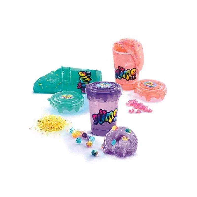 So Slime DIY Original Shaker 3 Pack - Mainan Slime Warna Warni