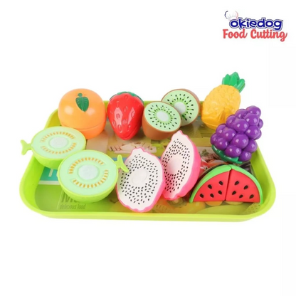 Okiedog Food Cutting - Mainan Buah & Sayur Potong Anak Perempuan