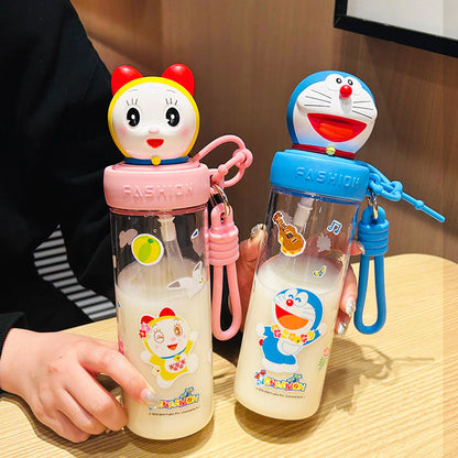 Doraemon 3D Character Tritan Bottle 510ml - Botol Minum Doraemon DL10017