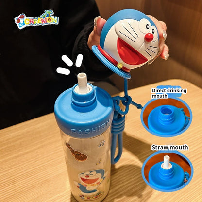 Doraemon 3D Character Tritan Bottle 510ml - Botol Minum Doraemon DL10017
