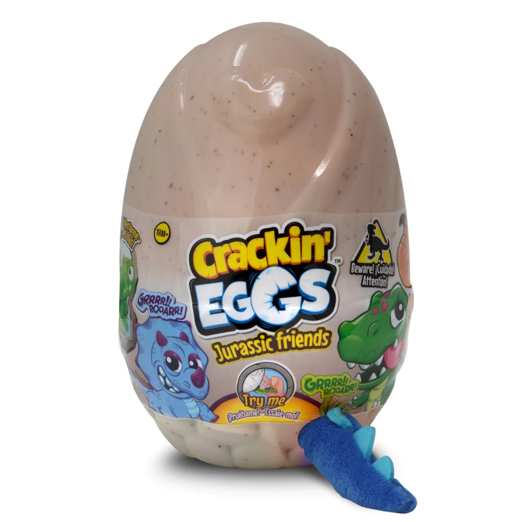 Crackin Eggs Jurrasic Friends Mini Dino - Mainan Telur Boneka Karakter Dinosaurus