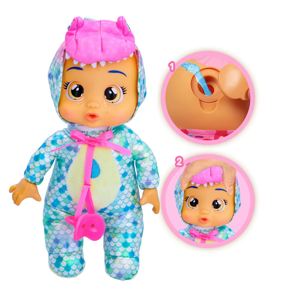 Cry Babies Tiny Cuddles Dinos - Mainan Boneka Bayi Menangis
