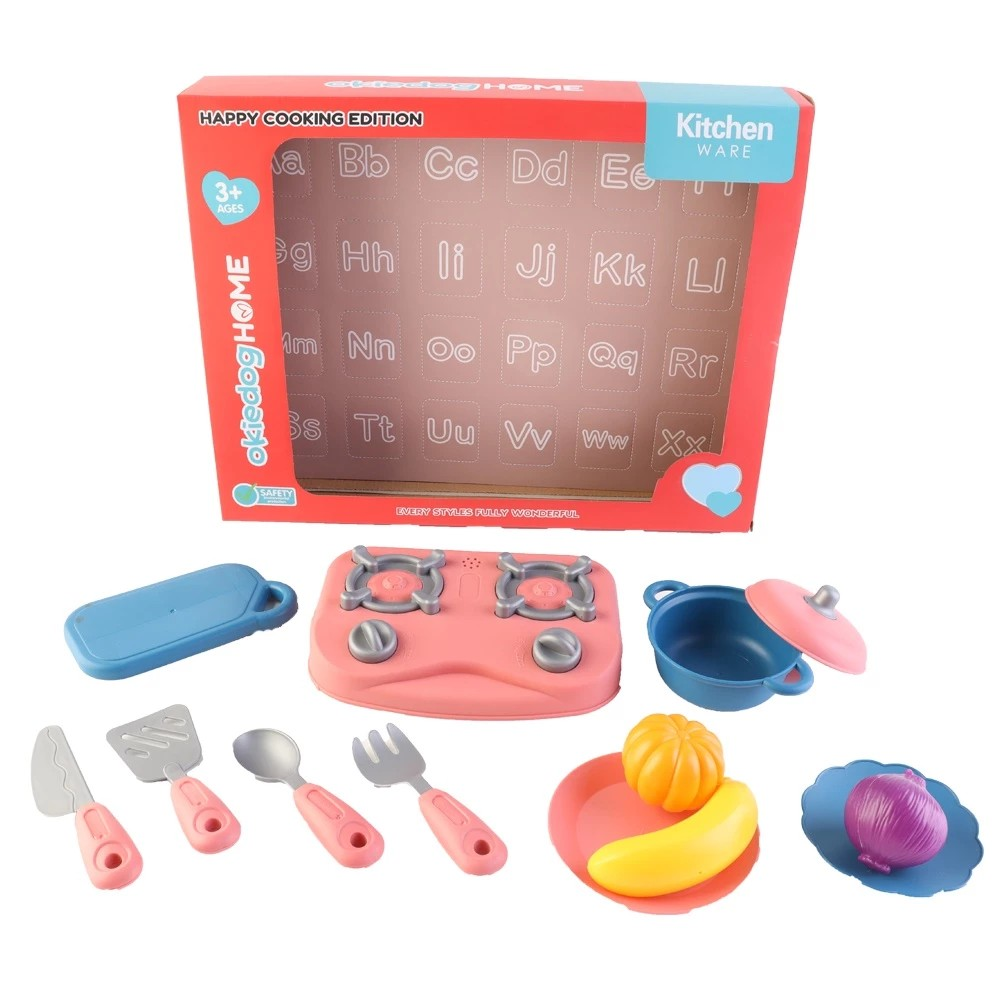 Okiedog Home Cooking Edition - Set Mainan Memasak Anak