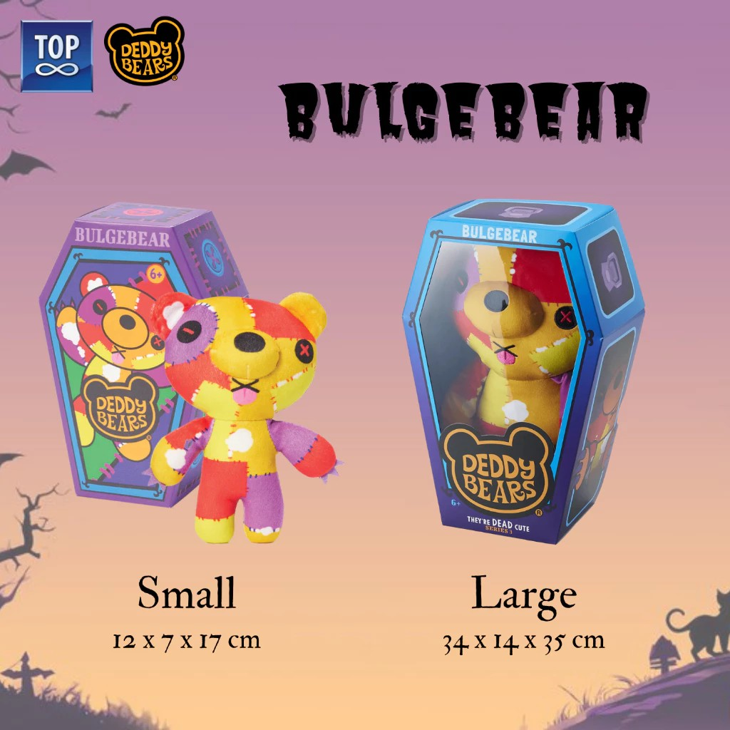 Deddy Bears In Coffin Collectible Plush w/ Roblox Digital Item - Koleksi Boneka Beruang dalam Peti
