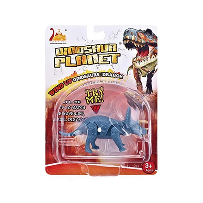 Dinosaur Planet Wind Up 10cm - Mainan Dinosaurus Mini