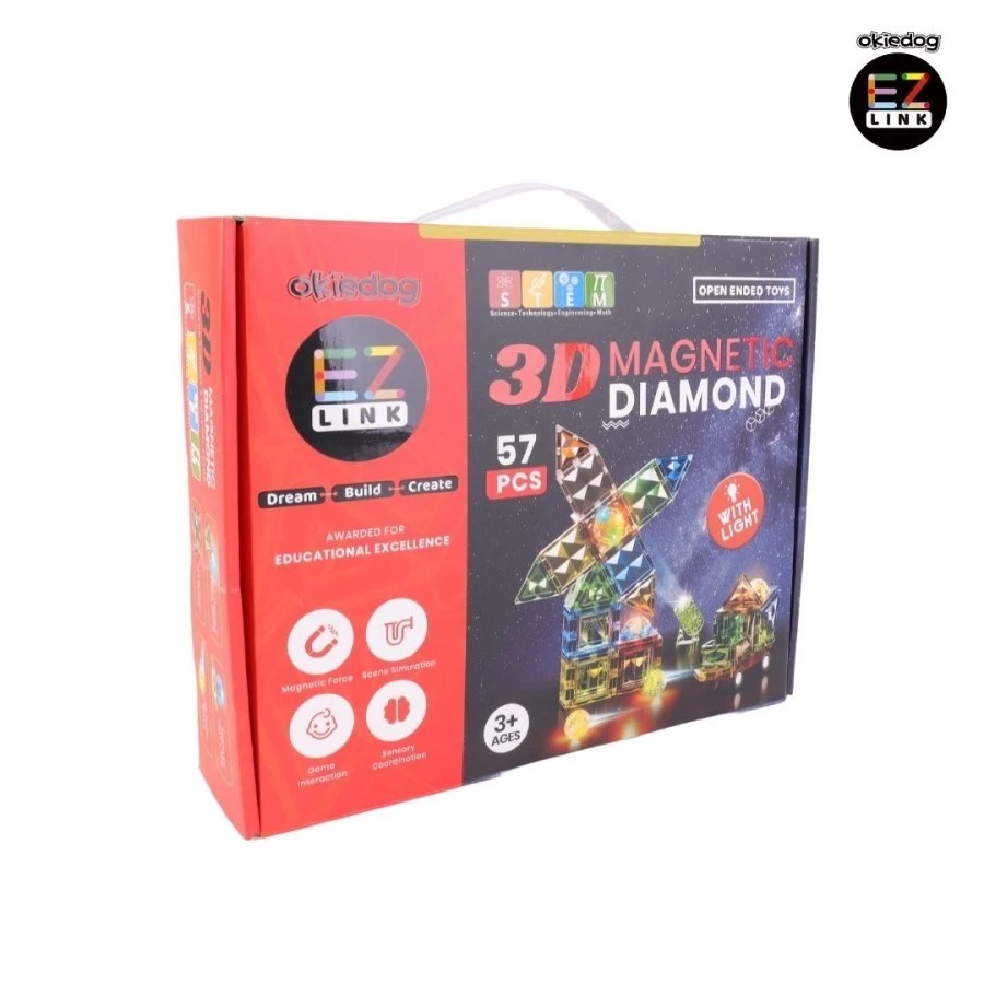Okiedog Ezlink Magnetic Diamond with Light