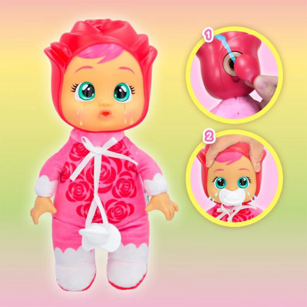 Cry Babies Tiny Cuddles Flowers - Mainan Boneka Bayi Bisa Menangis