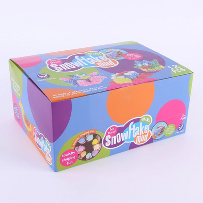 Okiedog Snowflake Mud In Can - Mainan Sensorik Slime Squisy Anak-anak