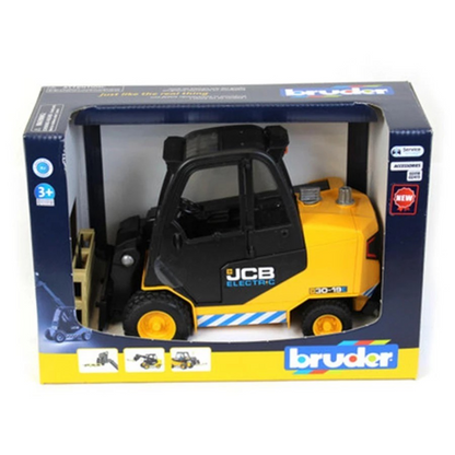 Bruder 2512 JCB Teletruk with Pallet - Mainan Miniatur Mobil Forklift