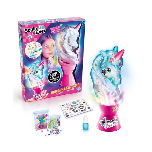 Unicorn Big Lava Lamp - Mainan Lampu Tidur Anak Unicorn