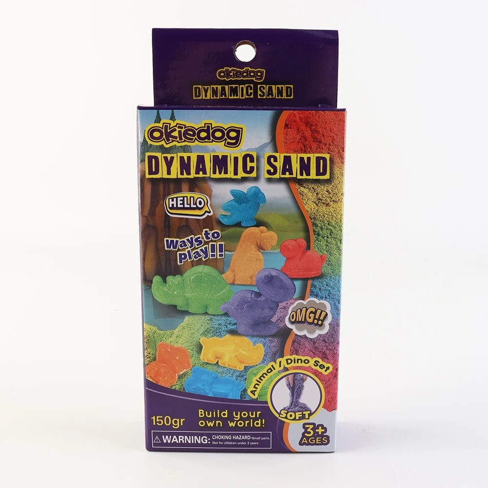 Okiedog Dynamic sand (150g) - Mainan Pasir Anak Premium