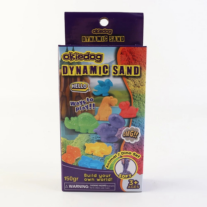 Okiedog Dynamic sand (150g) - Mainan Pasir Anak Premium