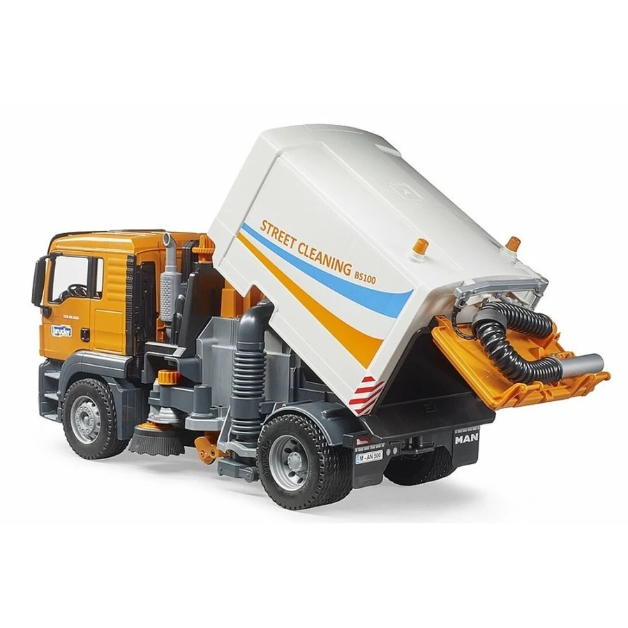 Bruder 3780 MAN TGS Street Sweeper - Mainan Miniatur Truk Pembersih Jalan