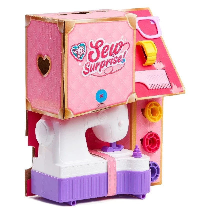 Scruff A Luvs Surprise Sew Wow - Mainan Boneka Anjing Kejutan