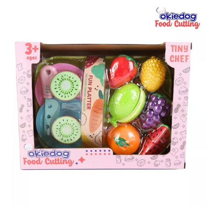 Okiedog Food Cutting - Mainan Buah & Sayur Potong Anak Perempuan